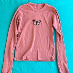 Brandy Melville by John Galt, long sleeve tee, size unknown but prob small
